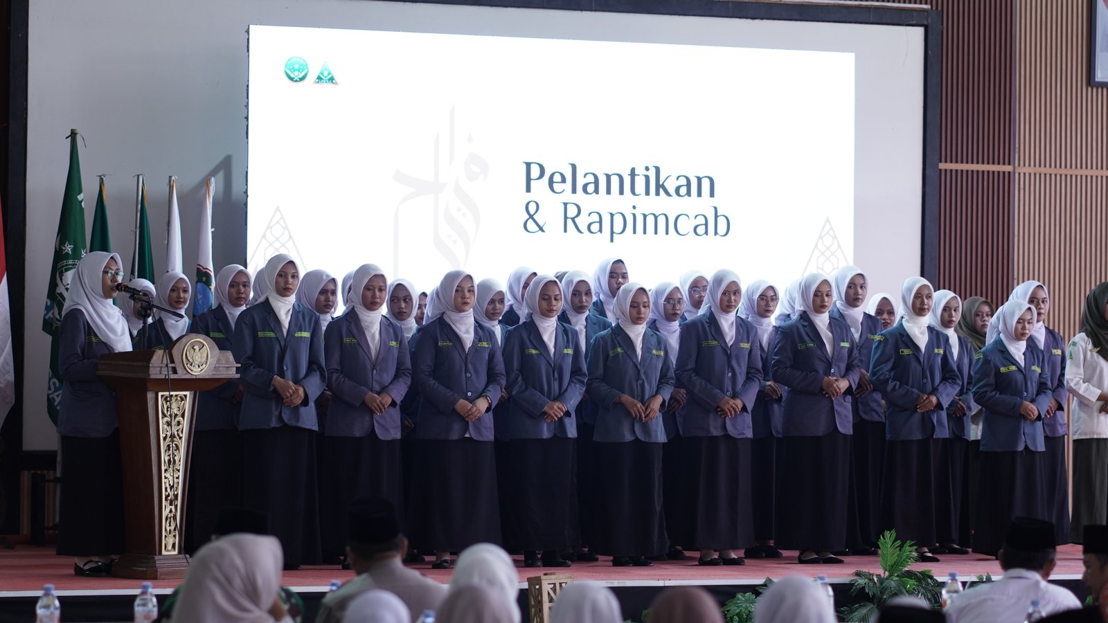 Resmi Dikukuhkan, Naflah Agustina Pimpin PC IPPNU Purbalingga Periode Baru